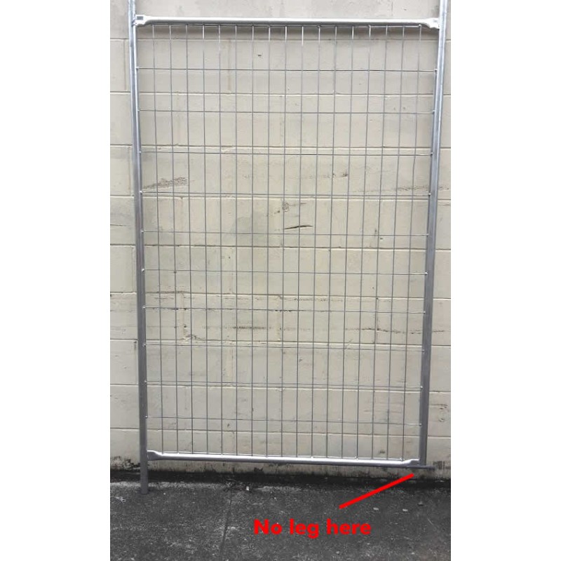 Panel - Pedestrian Gate Unit - 1 x Gate + 1 - 1.2 x 2.1m x Clamp