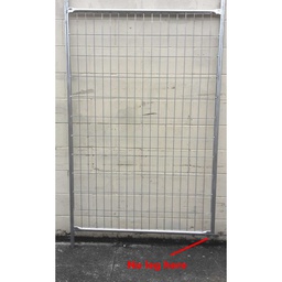 [9PedGateUnit] Panel - Pedestrian Gate Unit - 1 x Gate + 1 - 1.2 x 2.1m x Clamp